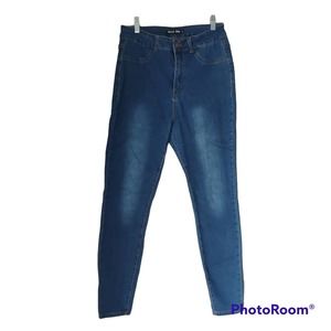 Vella Jean Skinny High Rise Juniors 11 Medium Wash Jeans